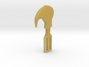 Wearable Cat Claw (Single Claw) in Tan Fine Detail Plastic