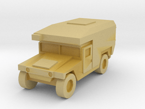 1/144 12mm scale US Army M997 Humvee HMMWV Aircond in Tan Fine Detail Plastic