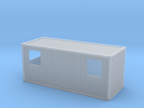 1:160 Wohncontainer residential container in Clear Ultra Fine Detail Plastic
