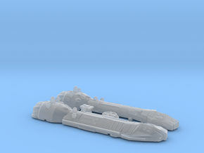 1/2700 Lancer-class Frigate in Clear Ultra Fine Detail Plastic