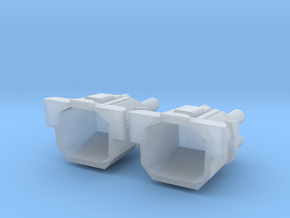RC Devastator quads in Clear Ultra Fine Detail Plastic