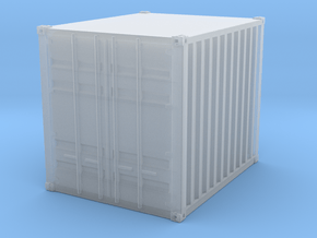 1:72 10 ft Container in Clear Ultra Fine Detail Plastic