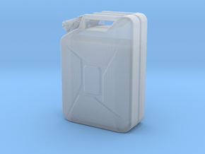 1:8 jerry can custom made in Clear Ultra Fine Detail Plastic