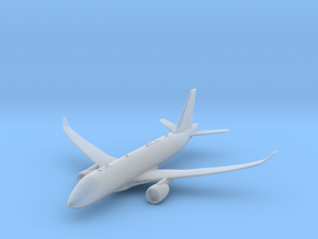 Airbus A220-100 in Clear Ultra Fine Detail Plastic