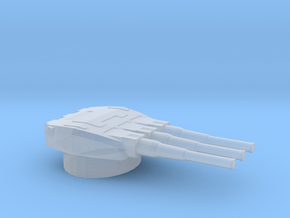 RC Devastator Dorsal Turret single in Clear Ultra Fine Detail Plastic