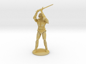 Armored Warrior in Tan Fine Detail Plastic