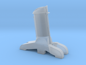 Sims Funnel Rescaled Shorter - as built in Clear Ultra Fine Detail Plastic