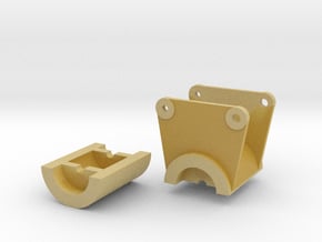 14 Ft Saw Double Housing in Tan Fine Detail Plastic