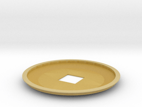 1-537 Enterprise Saucer Top in Tan Fine Detail Plastic