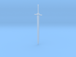 Small Claymore in Clear Ultra Fine Detail Plastic