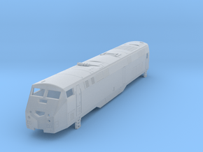 GE P32AC-DM  N Scale Locomotive  in Clear Ultra Fine Detail Plastic