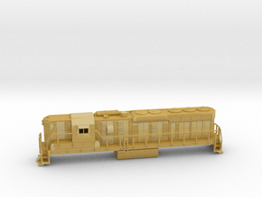 EMD SD24 Locomotive OO Scale 1:76 in Tan Fine Detail Plastic