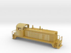 EMD SW7 Locomotive 00 Scale in Tan Fine Detail Plastic