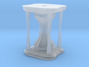 Hourglass2 in Clear Ultra Fine Detail Plastic