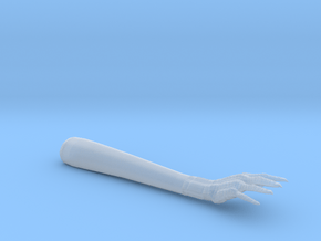 Demon Hand Wand1 in Clear Ultra Fine Detail Plastic