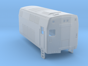 P32 Locomotive  Rear Section - H0 Scale in Clear Ultra Fine Detail Plastic
