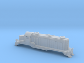 GP20 Locomotive in N Scale in Clear Ultra Fine Detail Plastic