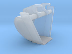 336 D Trap Bucket in Clear Ultra Fine Detail Plastic