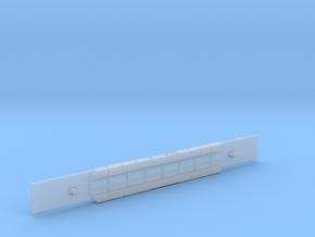 AMTRAK Viewliner 2 Chassis  in Clear Ultra Fine Detail Plastic