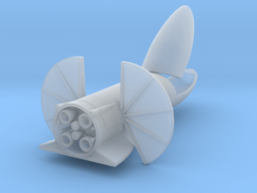 BFR Chomper  in Clear Ultra Fine Detail Plastic
