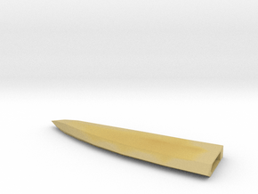 Larger Cleaver blade tip 3 in Tan Fine Detail Plastic