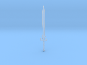 D&D Sword in Clear Ultra Fine Detail Plastic