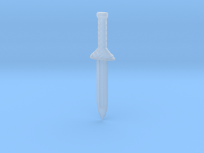 Norse Dagger in Clear Ultra Fine Detail Plastic