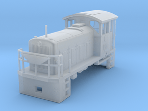 HOn30 PBR D21 Locomotive in Clear Ultra Fine Detail Plastic