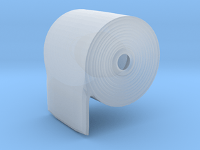 Toilet Paper  in Clear Ultra Fine Detail Plastic