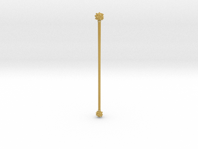Double Ended Mace  in Tan Fine Detail Plastic
