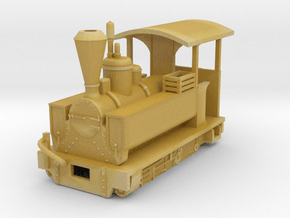 PBR Decauville #986(Carbon)(1:32 Scale) in Tan Fine Detail Plastic