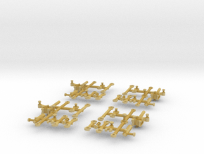 G42 Connecting Rods(O/1:48 Scale) in Tan Fine Detail Plastic