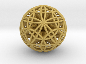Power Ball 2.5" in Tan Fine Detail Plastic