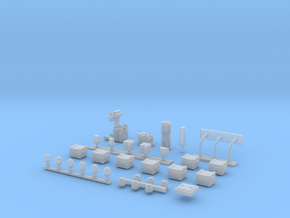 Docking Bay Partial set, 1:144 in Clear Ultra Fine Detail Plastic
