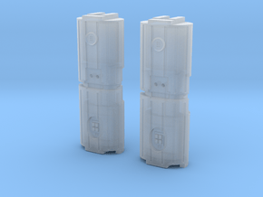 Docking Bay: Dual Barrel Things, 1:43 in Clear Ultra Fine Detail Plastic