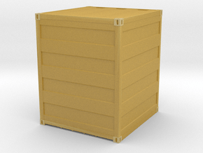 Container 10 ft, scale 1:87 in Tan Fine Detail Plastic