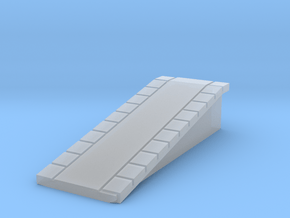 T Gauge Perronhelling/platform incline Smal (1:450 in Clear Ultra Fine Detail Plastic