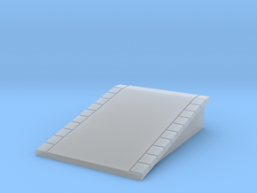 T Gauge Platform/Perronhelling (1:450) in Clear Ultra Fine Detail Plastic