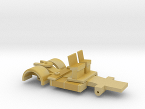 Crossley chassis scale 1:148 in Tan Fine Detail Plastic