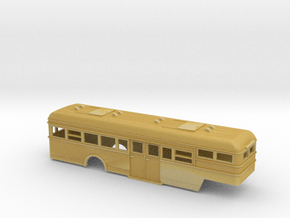 NS Bus Oplegger carrosserie 1:148 in Tan Fine Detail Plastic