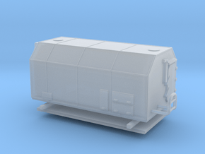 1:120 NVA IFA W50 Koffer Felddruckerei  in Clear Ultra Fine Detail Plastic