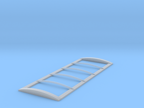 22' Roll Over Tarp Frame in Clear Ultra Fine Detail Plastic