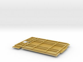 KN 22ft Low Side Grain bed in Tan Fine Detail Plastic