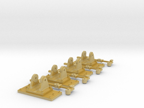 Switch stand, 4x in Tan Fine Detail Plastic