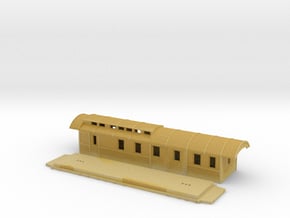 DFo5 - Swedish passenger wagon in Tan Fine Detail Plastic