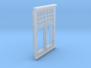 VGJ station window 1 in Clear Ultra Fine Detail Plastic
