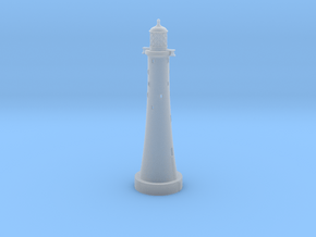 Eddystone Lighthouse 1:1250 scale in Clear Ultra Fine Detail Plastic