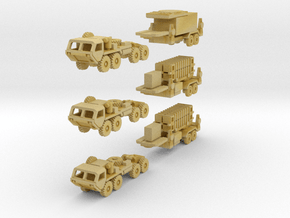 Patriot Missile System Convoy 1/350 Scale in Tan Fine Detail Plastic