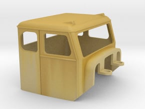 Truck Cab, Be-Ge 1600, fits Tekno Scania in Tan Fine Detail Plastic