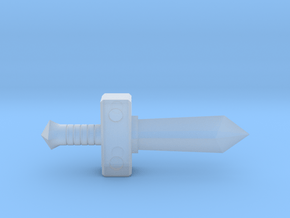Forest Sword II in Clear Ultra Fine Detail Plastic